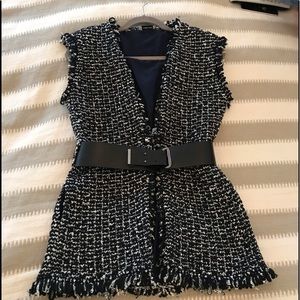 Vintage Maison Ullens VEST and BELT